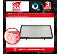 NEW FILTER INTERIOR AIR FOR RENAULT NISSAN VAUXHALL OPEL G9U 630 FEBI BILSTEIN