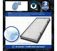 BLUE PRINT ADN12509 Filter, interior air for ,NISSAN,OPEL,RENAULT,VAUXHALL