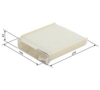 BOSCH 1 987 432 120 Pollen filter
