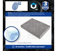 BLUE PRINT ADR162512 Pollen filter