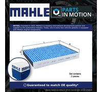 Cabin Filter LAO467/S Mahle 64116809933 64116991537 64119163329 64119272642