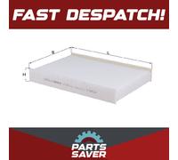 Pollen / Cabin Filter fits SEAT MII KF1 1.0 11 to 19 Mahle 1S0819669 1S0820360