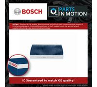 Pollen / Cabin Filter fits SKODA CITIGO 1.0 11 to 19 Genuine Bosch Guaranteed