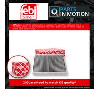 Pollen / Cabin Filter fits SMART FORTWO 453 9 2014 on M281.910 A4538350300 Febi