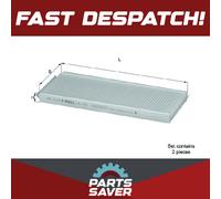Pollen / Cabin Filter fits SSANGYONG REXTON GAB 2.9D 02 to 06 OM662.925 Mahle