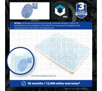 BLUE PRINT ADK82504 Pollen filter