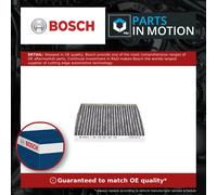 Pollen / Cabin Filter fits TOYOTA COROLLA E15 1.6 1.8 10 to 13 Bosch 0897400830