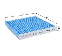 Pollen / Cabin Filter fits TOYOTA WISH E1 1.8 03 to 09 1ZZ-FE Mahle Quality New