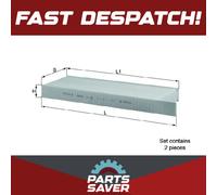 Pollen / Cabin Filter LA428/S Mahle 1609998980 6447XF 647992 647993 9807746380