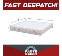 Pollen / Cabin Filter fits VAUXHALL MOKKA J13 1.4 1.6 1.6D 1.7D 2012 on Mahle