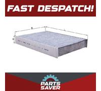 Pollen / Cabin Filter fits VAUXHALL VIVARO X82 1.6D 2014 on Mahle 4407080 New