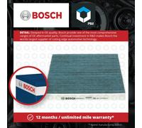 BOSCH 0 986 628 525 Cabin Air Filter Fits Vauxhall Zafira 1.6 Dual-Fuel 1.8 16V