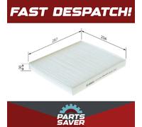 Pollen / Cabin Filter fits VAUXHALL ZAFIRA A, B 98 to 14 Bosch 1802422 1808612