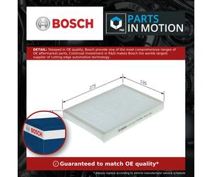 Pollen / Cabin Filter fits VOLVO S60 Mk2 10 to 18 Bosch 30733894 30767022 New