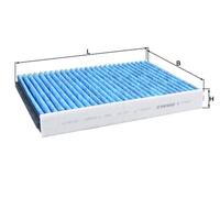 Pollen / Cabin Filter fits VOLVO V60 157, Mk1 10 to 18 Mahle 30733893 307338930