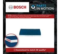 0986 628 585 Interior Air Cabin Pollen Filter Activated Carbon 30mm Height Bosch