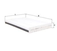 Pollen / Cabin Filter LA1198 Mahle 4478300100 9108301100 9108307500 A4478300100