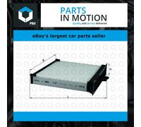 Pollen / Cabin Filter LA227 Mahle 272772435R 7701055110 76419105 LAK227 LAO227