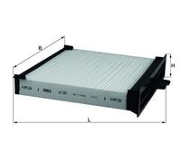 Genuine Mahle Activated Carbon Engine Cabin Filter - LA227