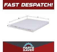 Pollen / Cabin Filter LA876 Mahle 14611001 19130294 9272249431 GM07113P 70591362