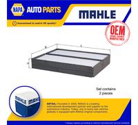 Pollen / Cabin Filter LA896/S Mahle 976193D000 976193D100 976193D200 72343825