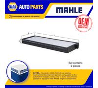 Pollen / Cabin Filter LA912/S Mahle 971334P000 971334P000AT 72356519 79932218