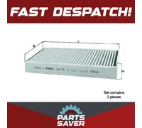 Pollen / Cabin Filter LAK1156/S Mahle 64116823725 64116823726 64116835405 New