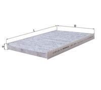 Pollen / Cabin Filter LAK1574 Mahle 0000077368519 6000627091 77367547 77368519