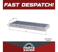 Pollen / Cabin Filter LAK239/S Mahle 4F0819439B 4F0819439C 4F089838B 4F0898438A