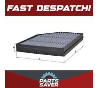 Pollen / Cabin Filter LAK863 Mahle 0008309518 0008309718 9608300118 9608300418