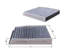 Pollen / Cabin Filter LAK879 Mahle 2468300018 2468300118 A2468300018 A2468300118