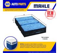 Pollen / Cabin Filter LAO878/S Mahle 1668300318 1668307201 2928300000 72426118