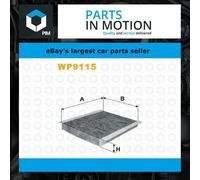 Pollen / Cabin Filter fits CITROEN XSARA PICASSO N68 2.0D 99 to 11 Wix 6447LN