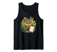 Pollen Tube Check Solitary Bees Pollinator Garden Tank Top