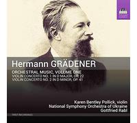 Pollick/Nso Ukraine/Rabl - Hermann Grädener: Orchestral Music, Volume One