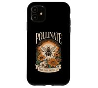 Pollinate Like You Mean It Garden Flower Bees Graphic Case for iPhone 11
