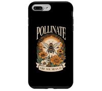 Pollinate Like You Mean It Garden Flower Bees Graphic Case for iPhone 7 Plus/8 Plus