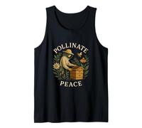 Pollinate Peace Beekeeper Nature Beekeeping Lover Tank Top