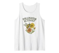 Pollinator Activist Bee Flower Save The Bees Garden Tank Top
