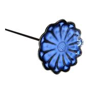 Pollinator Waterer Ceramic Flower Basin Stake Accent, A
