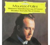 POLLINI: WEBERN: VARIATIONEN OP. 27 / BOULEZ: SONATE NO. 2 (Vinyl Schallplatte)