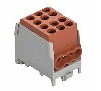 Pollmann HLAK 25-1/4 M2 Main Line Junction Clamp Brown