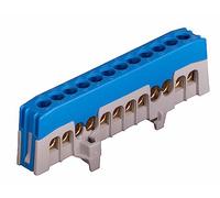 Pollmann N12-F2 Null Conductor Terminal 12-Pin Blue