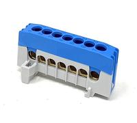 Pollmann N7-F2 Null Conductor Terminal 7-Pin Blue