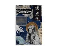 Pollmn Vintage Art Poster Fleetwood Mac Music Posters for Room Aesthetic Canvas Wall Art Bedroom Decor20x30inch(50x75cm)