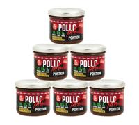 PolloPro Portion - 100% Cooked Chicken Breast BBQ Flavoured, Ready to Use 25 g Protein, Preservative Free, Protein Meal Snack, Muà Fitness - pack of 6 X 100 g
