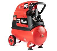 POLLOR Air Compressor 24 Litre Direct Drive 9.6CFM 24L 115psi 8 BAR 2.5HP Portable Twin Outlet