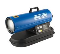 POLLOR Diesel Space Heater 15kW Kerosene Workshop Garage 51,200 BTU/hr Adjustable Thermostat