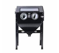 Pollor Heavy Duty Sand Blasting Cabinet 220L Blaster Abrasive Grit Shot Blast Led Light
