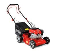 Pollor Petrol Lawn Mower 132Cc Self Propelled 40Cm Cutting Width 45L Grass Bag